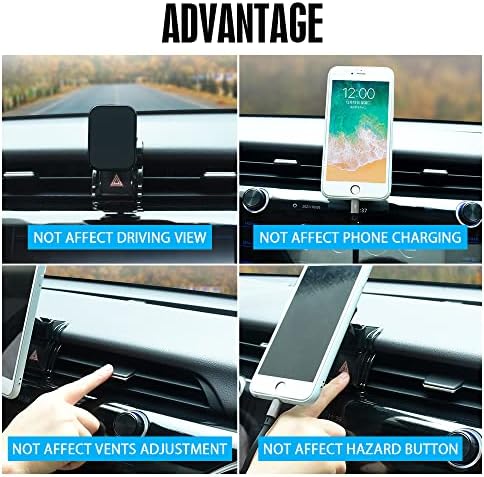 CARFIB Magnetic Phone Holder for Mazda CX-30 (2020-2022) – Premium Air Vent Mount for Secure Smartphone Navigation, Effortless Installation, and Enhanced Driving Safety – Sleek Black Design for Ultimate Style and Compatibility
