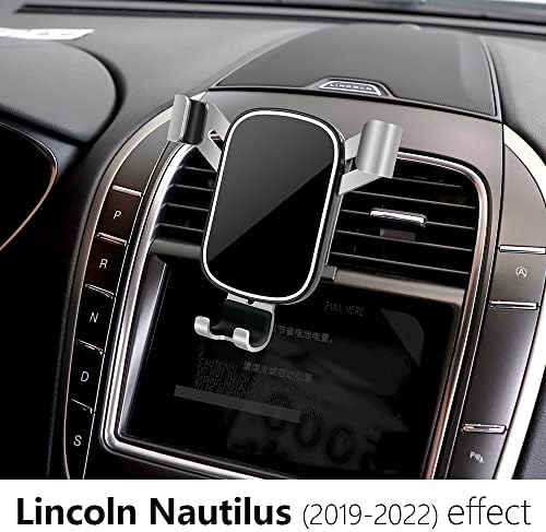 LUNQIN Premium Car Phone Holder for Lincoln Nautilus 2019-2020 | Versatile Mobile Navigation Cradle with Air Vent Mount | 360-Degree Rotatable Design for Safe Driving | Enhance Your SUV’s Interior with This Stylish and Functional Accessory | Secure Smartphone Compatibility for Effortless Charging and Hands-Free Calls