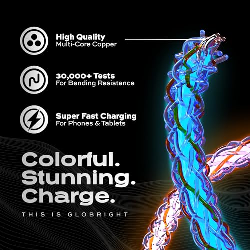Durable 10 FT USB C Charging Cable for Apple Devices – Statik Durabraid 27 W Fast Charger for i Phone 14 Pro Max, High-Speed Data Transfer with Premium Nylon Braided Design, Enhanced Flexibility and Longevity for Everyday Use