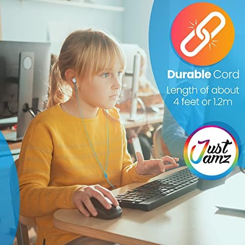 Affordable 10-Pack Wired Earbuds for Classrooms and Educational Use – Reliable 3.5 mm Jack Headphones for Students, Teachers, and Libraries – Tangle-Free Design for Enhanced Comfort and Versatile Applications – Budget-Friendly Audio Solution for Group Settings