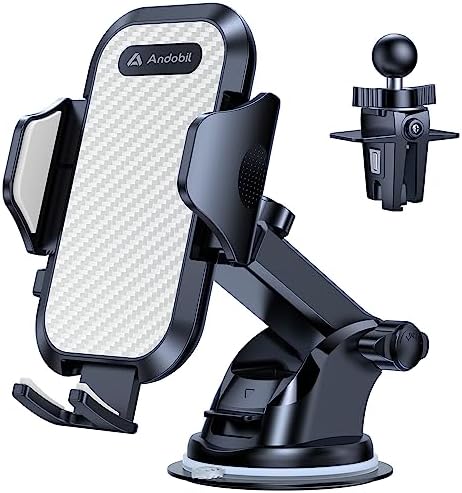 andobil Military-Grade Car Phone Holder Mount – Bumpy Road Resilient Dashboard & Windshield Universal Phone Holder for i Phone 16 Pro Max, 15, 14, 13 & Samsung Devices – Enhanced Stability, 360-Degree Rotation, and Easy Access to Navigation and Calls andobil Military-Grade Car Phone Holder Mount – Bumpy Road Resilient Dashboard & Windshield Universal Phone Holder for i Phone 16 Pro Max, 15, 14, 13 & Samsung Devices – Enhanced Stability, 360-Degree Rotation, and Easy Access to Navigation and Calls