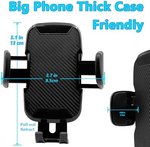 TTMIC 360-Degree Car Phone Holder Mount for Mazda CX-5 (2017-2023) – Secure Smartphone Cradle with Sleek Design for Enhanced Navigation and Connectivity, Perfect for i Phone & Samsung Users – Effortless Installation, Sturdy Construction, Elevate Your Driving Experience Today