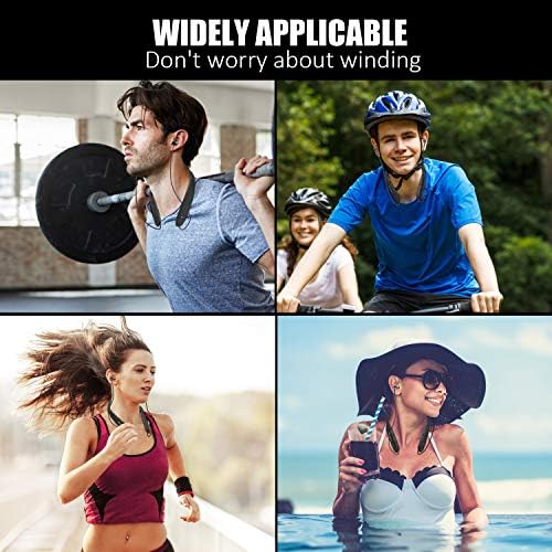 Premium Roomy Roc Bluetooth Neckband Headphones – Wireless Sports Earbuds with Retractable Design, Sweat-Proof Noise Cancelling, and Built-in Mic for Seamless Voice Control (Compatible with Siri & Bixby) – Foldable and Fast Connectivity for Active Lifestyles