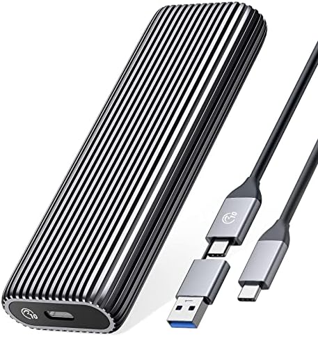 ORICO Dual M.2 NVMe SSD Docking Station – High-Speed USB 3.2 Gen2 Aluminum Adapter for PCIe M-Key & B&M Key SSDs (2230/2242/2260/2280), Tool-Free Design, Up to 4 TB Storage Capacity – Ultimate Performance & Versatility for Tech Enthusiasts