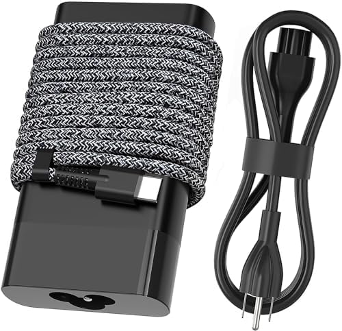 High-Performance 65 W USB-C Laptop Charger for HP Devices – Fast Charging Slim Travel Adapter with Enhanced Compatibility for Spectre, Elite, Chromebook, Envy, and Pavilion Models – Reliable Power Supply with Safety Features and 24-Month Support