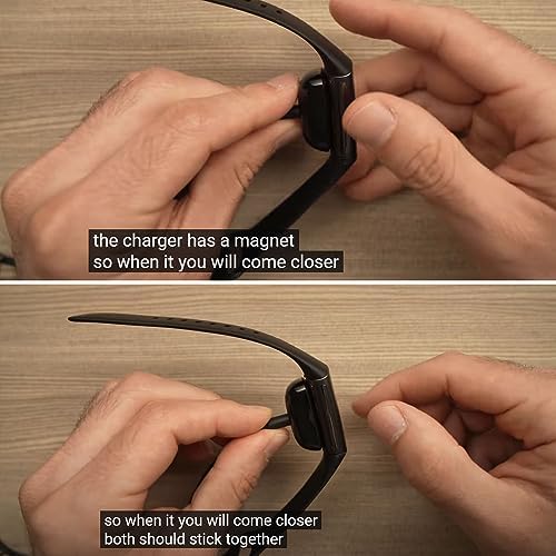 Fitbit Charge 6 & Luxe Charger Dock – Rapid Power Replacement Cable for Charge 5, Lightweight and Durable Smartwatch Charging Solution in Sleek Black Finish – Optimize Your Fitness Tracking Experience with Enhanced Compatibility and Portability