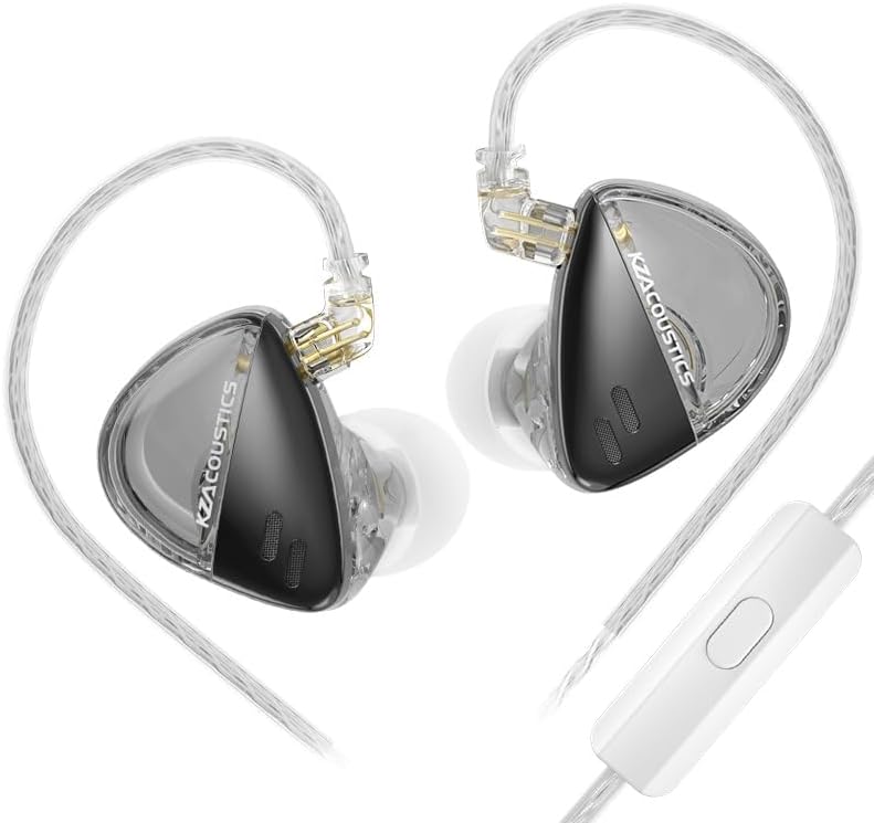 KZ X Angelears Libra Hi-Fi In-Ear Monitors – Ultra-Wide Frequency Dynamic Driver Earbuds with Customizable 0.75 mm Replaceable Cable – Experience Rich Bass and Crisp Highs for an Immersive Audio Journey – Ergonomically Crafted for Maximum Comfort and Extended Wear – Lightweight Design Perfect for Active Lifestyles – Elevate Your Audiophile Experience with Premium Sound Quality – Ideal Companion for Daily Commuting and Leisure – Discover Unmatched Style and Performance Fusion with KZ Libra IEMs – Perfect for Music Enthusiasts Seeking Superior Sound Fidelity