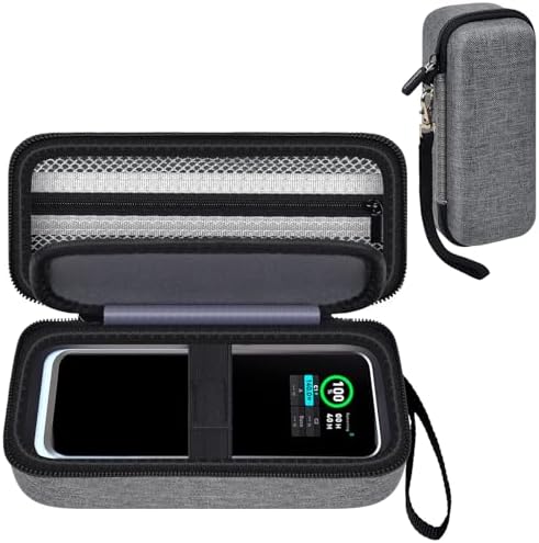 Premium Carrying Case for Anker Prime Power Bank 27,650 m Ah – Travel-Friendly Charger Storage Holder with 3-Port Design for Enhanced Charging Speed and Organization, Durable Grey Finish