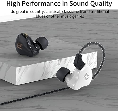 Transform Your Sound Journey with keephifi KBEAR Flash Hi-Fi Earphones – Premium Dual Driver Hybrid In-Ear Monitors in Stunning CNC Aluminum Alloy, Featuring Detachable 2 PIN-C Cable for Customization and Ergonomic Comfort for Extended Listening Sessions (Purple, Without Mic)