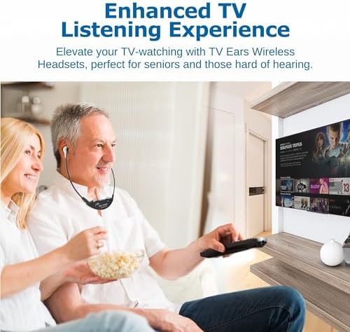 TV EARS Premium Memory Foam Earbud Tips – 4 Pairs for Original & 5.8 Digital Headsets, Noise-Isolating Gray Replacement Tips for Superior Comfort & Sound Quality, 1-Year Supply for Ultimate Listening Experience