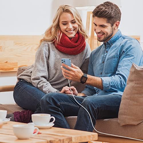 10 ft Apple MFi Certified Lightning to USB Cable – 2 Pack Long Durable i Phone Charger for Fast Charging – Compatible with i Phone 14/13/12/11/Pro/Max/X/XS/XR – Enhanced Flexibility and Performance for Home or Travel