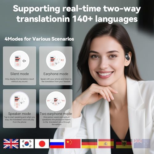 Transform Your Soundscape with Innovative Open Ear Wireless Bone Conduction Earbuds – Sweatproof Bluetooth Headphones for Active Lifestyles – Stay Engaged and Safe in Stylish Black Finish