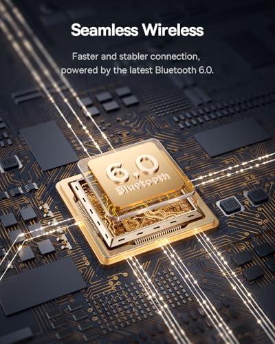 Baseus Bass BP1 Pro Noise Cancelling Wireless Earbuds – Immersive Hi-Res Audio with LDAC, 55-Hour Playtime, and 6-Mic AI Call Clarity – Waterproof IP55 for All-Weather Use, Next-Gen Bluetooth 6.0 for Seamless Connectivity – Elevate Your Listening Experience Instantly