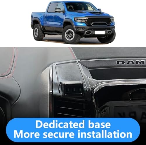 Dodge RAM 2013-2018 Premium Car Phone Holder: Enhanced Stability & Charging Cradle for 1500, 2500, 3500 Models – Ultimate Mobile Accessory for Safe Navigation & Hands-Free Communication