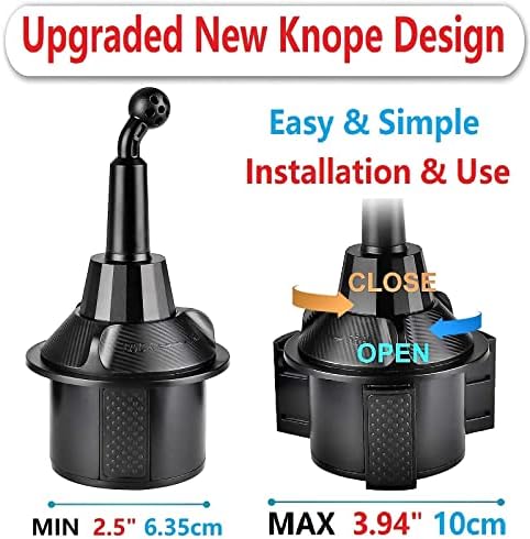 Revolutionary Magnetic Cup Holder Phone Mount – Ultra-Durable N50 Magnet Design for Secure Smartphone Positioning – Effortless Hands-Free Driving Experience with 360-Degree Rotation – Perfect Compatibility with All Cell Phones – Elevate Your Automotive Convenience Today
