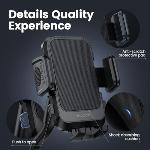 Innovative 360° Gooseneck Cup Holder Phone Mount for Cars – Universal Smartphone Holder for i Phone, Samsung & More – Enhance Driving Safety, Navigation Ease, and Hands-Free Connectivity