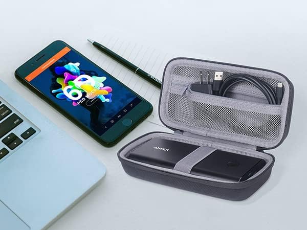CO2 CREA Hard Case for Anker 537 Power Bank – Ultimate Protection for 26800 m Ah Portable Charger with Shockproof Design, Lightweight Portability, and Easy Access to Charging Ports – Safeguard Your External Battery in Style and Convenience