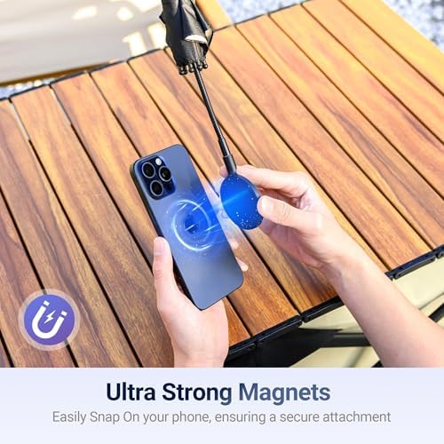 Magnetic Cell Phone Umbrella for Sun,Universal Cute Phone Sunshade Shield Cover with 360°Adjustable & Rotatable Phone Ring,Outdoor Anti-reflective Phone Sun Visor for Magsafe Cell Phone/Android/Kindle – Enhanced Compatibility and Speed