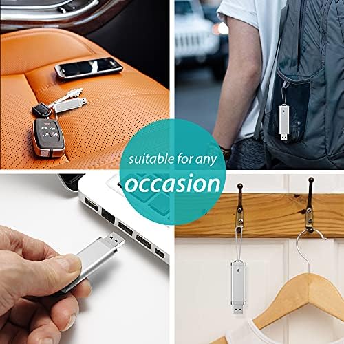KEXIN Vibrant 3-Pack 64 GB USB Flash Drives – High-Speed, Multi-Color Thumb Drives for Effortless Data Storage & Transfer – Ideal for Photos, Documents & On-the-Go Professionals