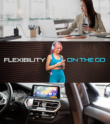 Futurizta Tech Zeus-X Enhanced 6-in-1 Universal Multi Cable – Compact 0.65 ft Fast Charging Solution for Laptops and Smartphones with 60 W PD & 27 W QC3.0, Military-Grade Durability, Braided Design & LED Indicator, Includes Organizer Strap for Efficient Storage and Travel