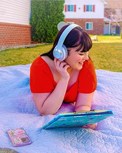 Elevate Your Audio Experience with Vizliter TWS Bluetooth Over-Ear Headphones – Unmatched Noise Cancellation, Rich Deep Bass, Built-In Microphone, and Stunning LED Design for Ultimate Comfort and Connectivity