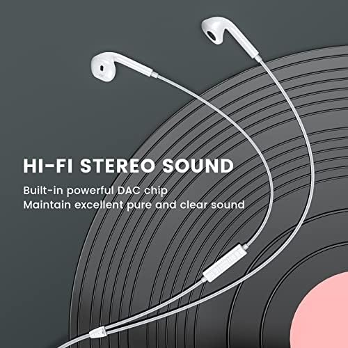 Elevate Your Audio Experience with MOSWAG USB C In-Ear Headphones: Premium Sound Quality, Built-in Microphone, and Ergonomic Comfort for Samsung S23, Note 20, Pixel 7, and Mac Book Pro – Perfect for Music, Calls, and Podcasts