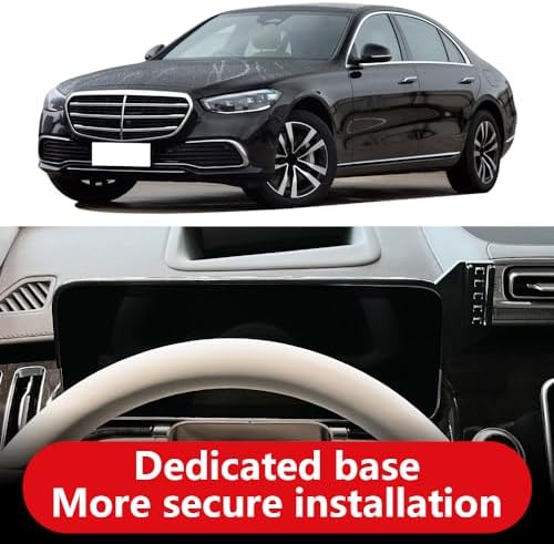 Luxury Mercedes Benz S Class Phone Holder 2021-2025 – Tailored Mount for S500, S580, S580 e 4 MATIC – Effortless Installation, Adjustable Angles & Secure Grip – Enhance Navigation Experience & Ensure Safety – Premium Auto Accessory for Stylish Connectivity