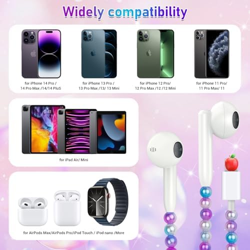 DJWOM High-Fidelity Wired Earbuds with Integrated Microphone – Ergonomic In-Ear Headphones for i Phone Compatibility (i OS 14/13/12/11/XR/XS/8/7/SE/Pro Max) – Tangle-Free Design in Vibrant Colors for Music Lovers and Professionals Seeking Superior Sound Quality and Comfort