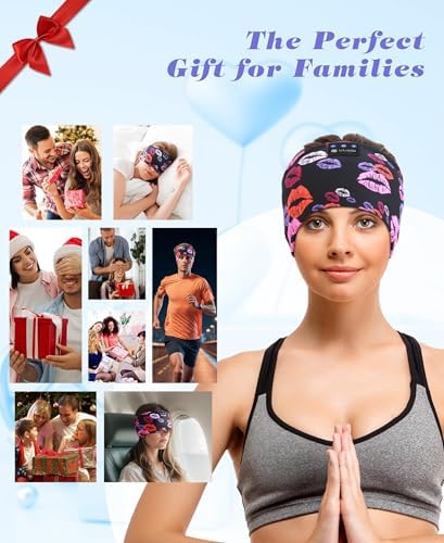 Ultimate Bluetooth 5.4 Sleep Headband Headphones – Designed for Side Sleepers, Unmatched Comfort for Active Lifestyles, Superior Sound Quality, Ergonomic Fit for Enhanced Relaxation, Ideal Tech Gift for Music and Podcast Enthusiasts