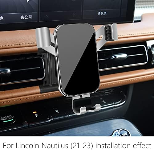 Premium Car Phone Holder for Lincoln Nautilus 2024-2026 – Ultimate Mobile Cradle with Enhanced Compatibility, Hands-Free Navigation, and Fast Charging – Secure and Adjustable Auto Interior Accessory for Seamless Driving Experience
