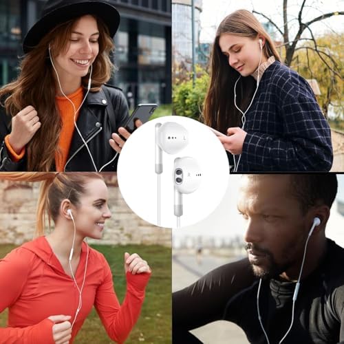 Ultimate USB C Earbuds for i Phone 15/16 – MFi Certified Noise Cancelling Earbuds with Built-In Mic & Remote Control – Exceptional Comfort & Durability for Music Lovers on the Move
