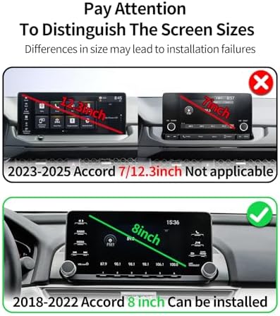 Maser Weller Premium Car Phone Holder for 2018-2022 Honda Accord: 360° Rotatable Mount with Mag Safe Compatibility – Secure Clip Design for Enhanced Safety and Convenience Without Blocking Air Vents – Ideal for 8-Inch Screens and Daily Use