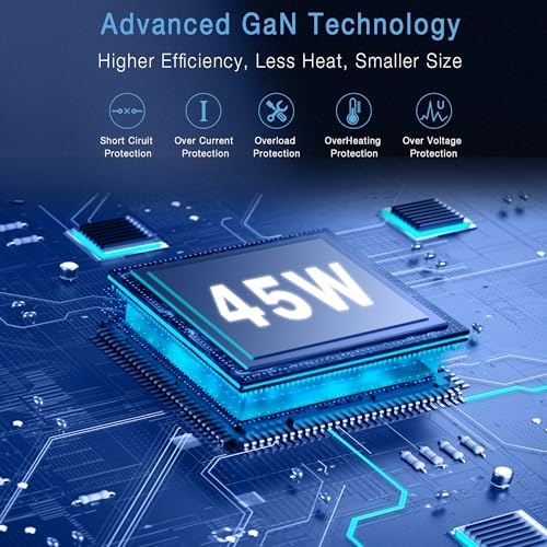 65 W USB-C Laptop Charger for Dell Latitude, XPS & Chromebook – High-Speed AC Adapter with Enhanced Compatibility and Versatile Output Options for Seamless Device Charging – Ideal Replacement Power Supply for Models 5320, 5420, 5520, 7400, 7490, and More – Includes 12-Month Warranty and 24/7 Support