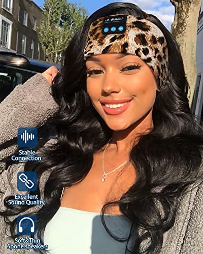 Revolutionary Wireless Sleep Headband with HD Sound: Ultimate Comfort Bluetooth Earphones for Relaxation, Fitness, and Travel – Sweat-Resistant Eye Mask for Active Lifestyles and All-Night Use