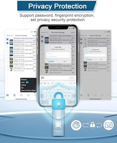 256 GB High-Speed USB Flash Drive for Phones & Tablets – Ultimate Photo & Video Storage Solution with Enhanced Compatibility & Plug-and-Play Convenience (Sleek Black Design)