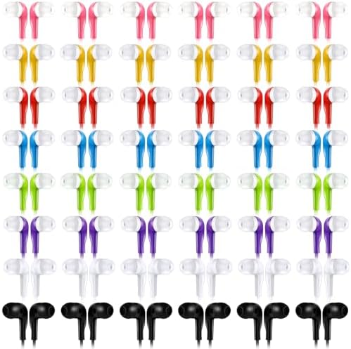 Discover the Konohan 160-Pack Classroom Wired Earbuds, the ultimate audio solution tailored for educational settings. Each pack includes 160 individually bagged multicolor headphones, perfect for easy distribution in classrooms, libraries, and study groups. Designed with students in mind, these lightweight and durable wired earphones provide seamless compatibility across various devices, ensuring an engaging and distraction-free learning experience. With eight vibrant colors, students can effortlessly identify their own pair while adding a splash of fun to their studies. Ideal for online learning and collaborative activities, the secure fit and superior sound quality enhance focus and immersion. Elevate your classroom environment with these reliable, high-performance earbuds, built to withstand daily use and foster a productive learning atmosphere.