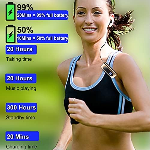 Advanced Retractable Bluetooth V5.0 Earbuds – Premium Noise Cancelling Wireless Headset for Professionals and Athletes, 20-Hour Battery Life, Ergonomic Hands-Free Design, Ideal for Truckers and Drivers, Unmatched Sound Clarity and Portability