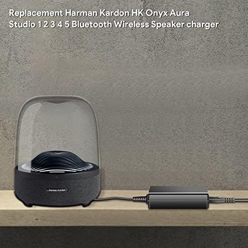 HKY 19 V 65 W AC Adapter Charger for Harmon Kardon Aura Series – Ultimate Replacement Power Supply for Aura Studio 1, 2, 3, 4 & Aura Plus Wireless Speakers – Fast, Efficient Charging with Enhanced Safety Features and Universal Compatibility