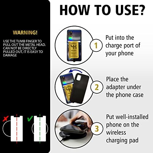 Transform Your i Phone Charging Routine with the 2000 m Ah Qi Wireless Receiver – Fast, Efficient, and Tangle-Free Charging Solution for i Phone 6, 7 & 7 Plus, Unleash Seamless Power with Enhanced Compatibility and Sleek Design for Modern Convenience