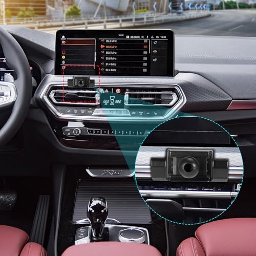BMW X3 & X4 2022-2024 Premium Car Phone Holder Mount – 360-Degree Air Vent and Dashboard Bracket for 4.0″-7.0″ Devices, Ultimate Stability & Easy Access for Safe Navigation