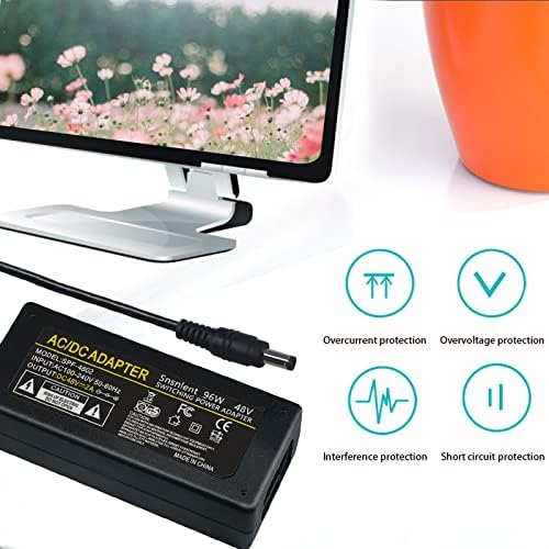 High-Performance 48 V 3 A AC/DC Power Supply Adapter – 144 W Versatile Charger for POE Routers & Control Systems – Reliable Senshunshiye Switching Power Transformer with 5.5 x2.5 mm Interface for Enhanced Device Compatibility and Safety Features