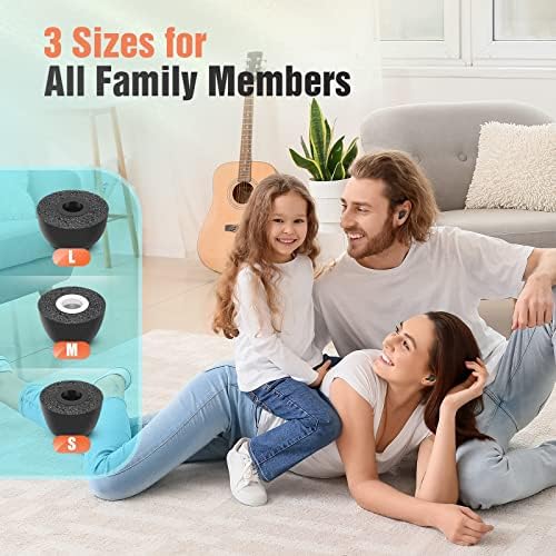 Transform Your Audio Experience with Premium Memory Foam Ear Tips for Samsung Galaxy Buds 2 Pro – Ultimate Comfort, Secure Anti-Slip Design, Noise Isolation, and Convenient Charging Case Compatibility – 3 Pairs (S/M/L, Black) – Elevate Sound Quality and Enjoy Uninterrupted Listening