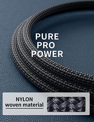 10 FT USB C Charging Cable – 2 Pack Durable Braided Fast Charger for i Phone 16, 15 Pro Max & Samsung Galaxy S23 – High-Speed 3 A Power Delivery, Tangle-Free Design for Enhanced Convenience and Compatibility
