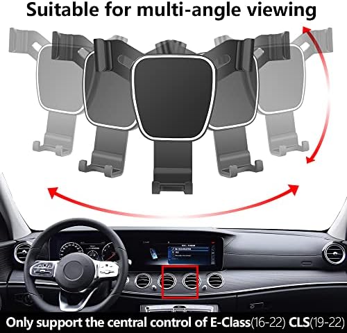 Premium Car Phone Holder for 2024-2025 Mercedes-Benz E-Class E350 E450 – Sleek Dashboard Mount for Safe Navigation & Hands-Free Use – Enhanced Stability and Aesthetic Integration for Ultimate Driving Experience
