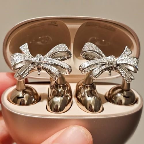 Revitalize Your Sound with Eye-Catching Rhinestone Clip-On Earbud Charms – Stylish DIY Accessory for Enhanced Audio Performance and Glamorous Appeal – Effortless Installation for All Earbud Models – Durable, Lightweight Design for Trendy Music Enthusiasts