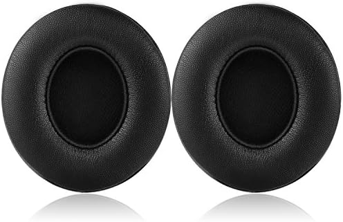 Upgrade Your Beats Solo2 Wired Headphones with JARMOR’s Premium Protein Leather & Memory Foam Earpads – Perfect Replacement Cushion Pads for Enhanced Comfort and Sound Isolation – Black Color, Ideal for Long Listening Sessions, Easy Installation, Exclusive Fit for Beats Solo2 (Not Compatible with Solo 2.0/3.0 Wireless) – Elevate Your Audio Experience Today!