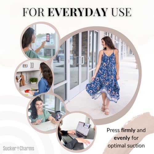 Lavender Fizz Silicone Phone Mount – Versatile Hands-Free Suction Holder for i Phone & Android – Ideal Tik Tok Filming & Video Call Accessory – Secure, Removable Grip for Effortless Mobile Use – Stylish & Functional Design for On-the-Go Convenience