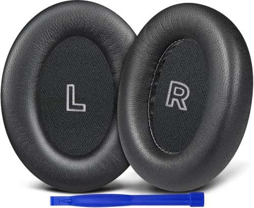Transform Your Listening Experience with SOULWIT Replacement Earpads for Bose Quiet Comfort Wireless Headphones – Luxurious Ultra-Soft Protein Leather Cushions with Advanced High-Density Noise Cancelling Foam in Elegant Sandstone – Maximum Comfort, Superior Sound Isolation, and Effortless Installation for Extended Headphone Lifespan