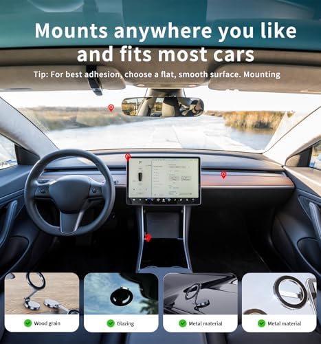 Revolutionary Mag Safe 360-Degree Car Phone Holder – Premium Magnetic Mount for i Phone 15 & 14 Pro Max – Sleek Silver Aesthetic Boosts Compatibility – Effortless One-Handed Operation for Hassle-Free Navigation & Calls – Space-Saving Foldable Design for Active Lifestyles – Ultimate Hands-Free Solution for Safe Driving