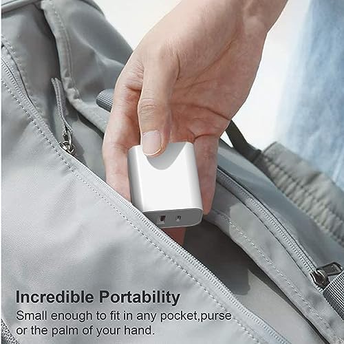 Swift Charge 20 W USB-C Charger for i Phone 15 & i Pad – 6 FT Cable Included – Rapid Power Solution for i Phone 16 Pro Max, i Pad Pro, Mini & Air – Lightweight, Durable, and Versatile Charging Block for All Your Devices – Say Goodbye to Long Wait Times with Enhanced Compatibility and Safety Features